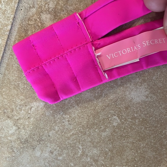 🍐 ⭐️ Bogo ⭐️ Victoria Secret sz 34 C bikini top pink color - Picture 6 of 9